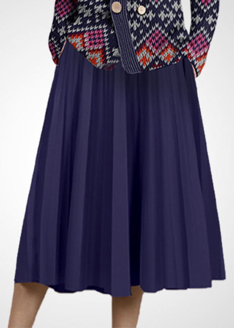 Fioletowo-czerwony Wełniany Dwuczęściowy Zestaw Odzież Damska V Neck Double Breast Winter - Płaszcze wełniane damskie